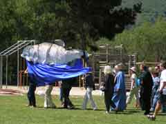 Steelhead Puppet Entry Parade